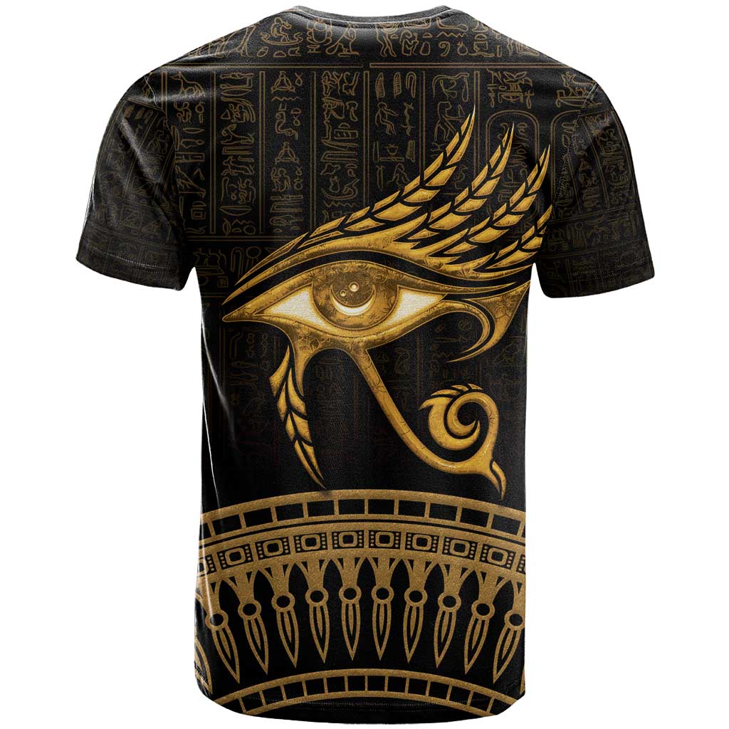 Ancient Egypt Gold Intricate T shirt Eye of Horus LT7