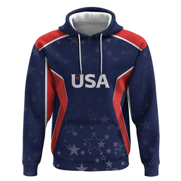 USA Cricket World Cup 2024 Custom Hoodie All Stars Sprangle LT7