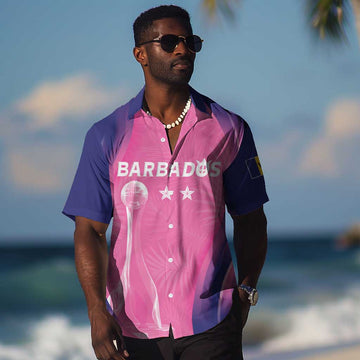 Afro-Barbadians Cricket Custom Hawaiian Shirt Royal Champions - Tropical Vibes LT7