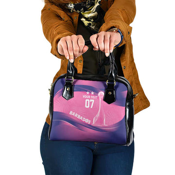 Barbados Cricket Custom Shoulder Handbag Royal Champions - Tropical Vibes LT7