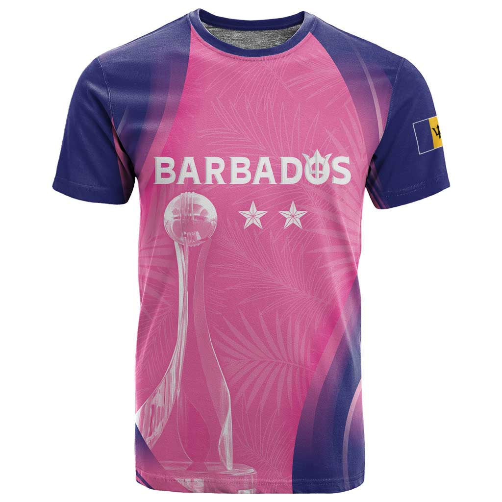 Afro-Barbadians Cricket Custom T shirt Royal Champions - Tropical Vibes LT7