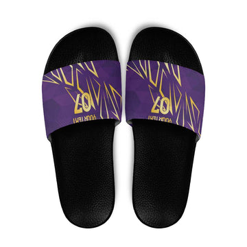 Trinbago Cricket Custom Slide Sandals TKR Quadruple Champion LT7