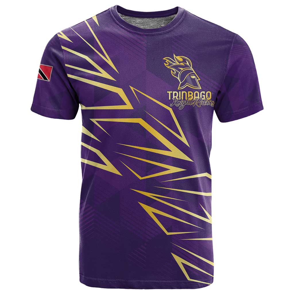Afro-Trinbago Cricket Custom T shirt TKR Quadruple Champion LT7