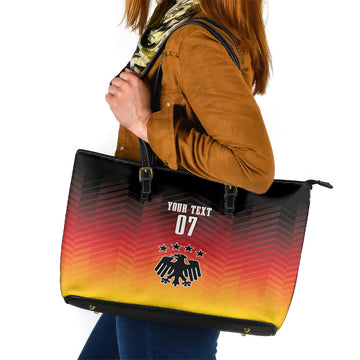 Germany Football Leather Tote Bag Nationalelf Dynamic LT7