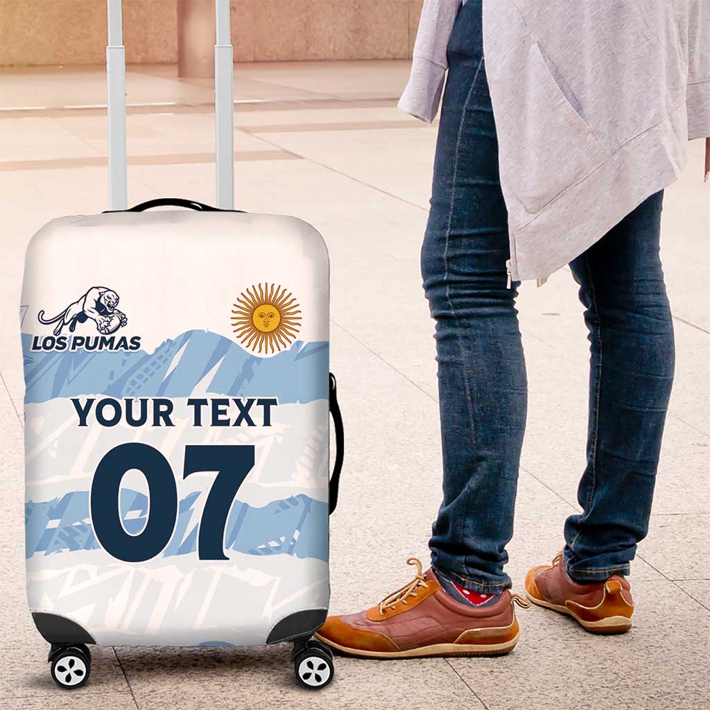 Argentina Rugby Los Pumas Custom Luggage Cover Traditional Colors LT7