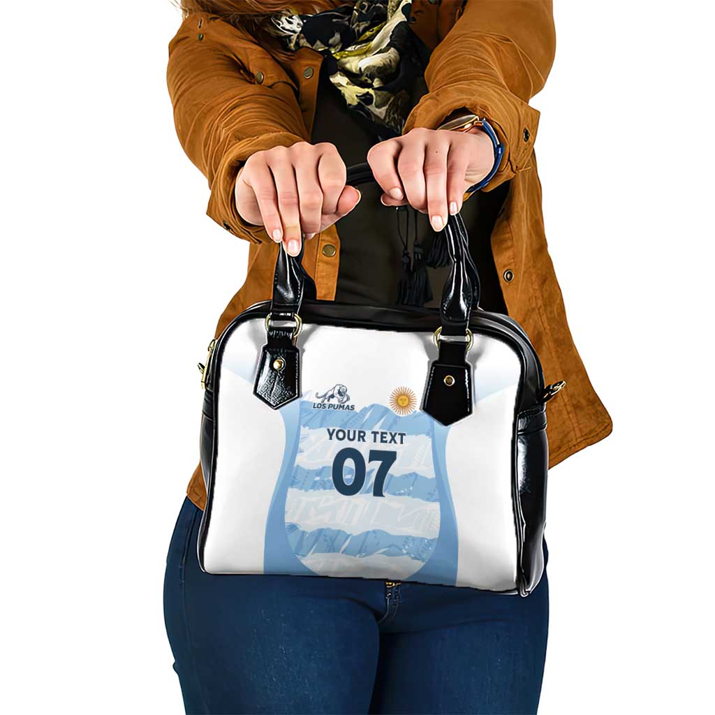 Argentina Rugby Los Pumas Custom Shoulder Handbag Traditional Colors LT7