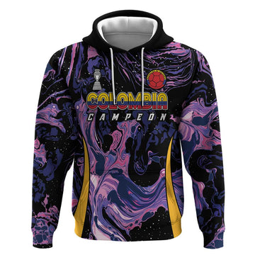 Colombia Football Custom Hoodie Cano Cristales Style - Todos Somos Campeon LT7