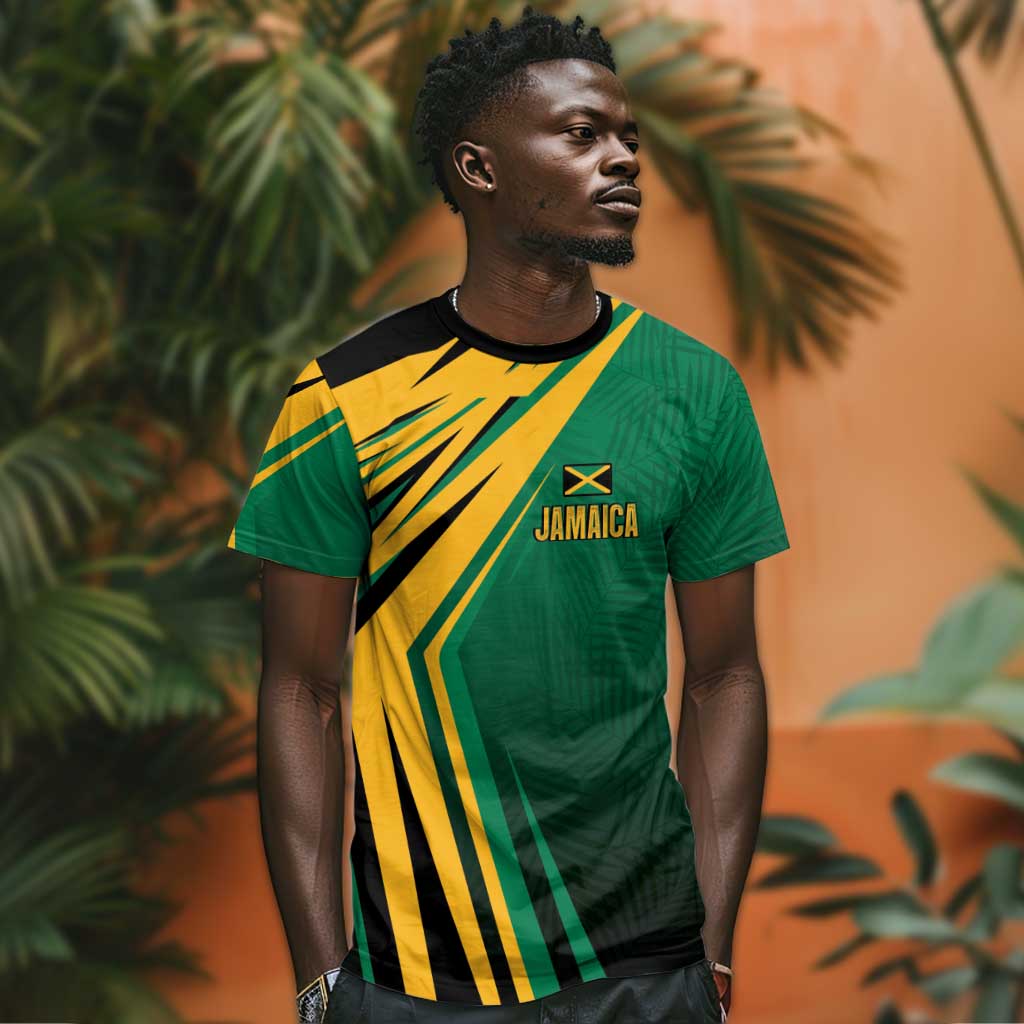 Afro-Jamaican Tropical Palm Personalized T shirt LT7