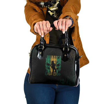 Jamaica One Love Grunge Shoulder Handbag Jamrock LT7
