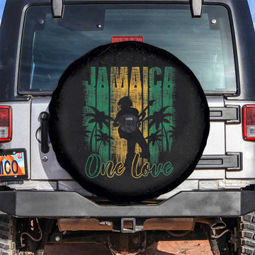Jamaica One Love Grunge Spare Tire Cover Jamrock LT7