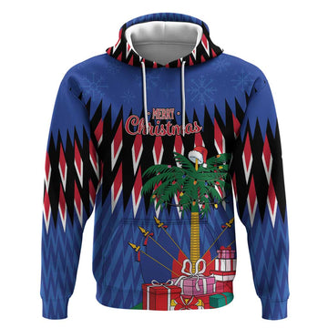 Personalized Haiti Hoodie Christmas Festive Vibes LT7