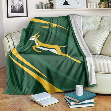 Personalized South Africa Bokke Blanket Minimalism Style LT7