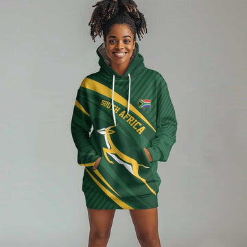 Personalized South Africa Bokke Hoodie Dress Minimalism Style LT7