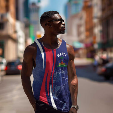 Personalized Haiti Citadelle Laferrière Men Tank Top Grunge Style LT7