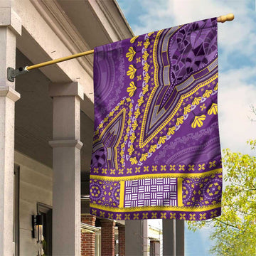 Dashiki Garden Flag Luxury Afro - Violet LT7