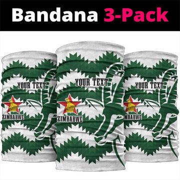 Zimbabwe Rugby The Sables Personalized Neck Gaiter Retro Jersey Inspired LT7