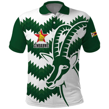 Zimbabwe Rugby The Sables Personalized Polo Shirt Retro Jersey Inspired LT7