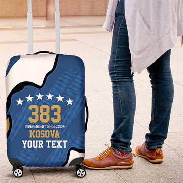 Personalized Kosova Nje Komb Nje Gjak Luggage Cover Kosova 383 Independent Sice 2008 LT9