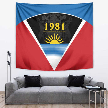 Afro-Antiguans and Barbudans 1981 Tapestry Each Endeavouring All Achieving LT9