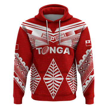 Tonga Rugby Hoodie Proud Tongan Ngatu Kupesi World Cup 2023 No1 LT9