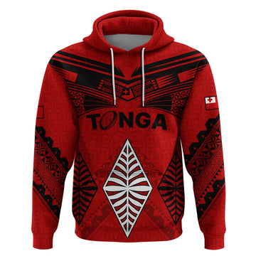 Tonga Rugby Hoodie Proud Tongan Ngatu Kupesi World Cup 2023 No2 LT9