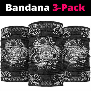 Personalized Radnorshire Sir Faesyfed Neck Gaiter Black Oak Tree Of Life Celtic-inspired LT9