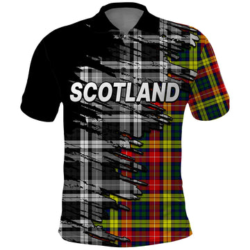 Custom Scottish Tartan Polo Shirt Scotland Modern Crest Tartan LT9