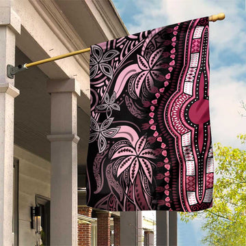 Polynesia Mixed African Dashiki Garden Flag Afro-pacific Culture - Pink LT9