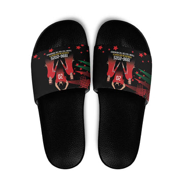 Portuguese Footballer Memorial Slide Sandals 1996-2025 Forever In Our Hearts LT9