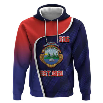 Costa Rica Independence Day Hoodie Since 1821 September 15 LT9