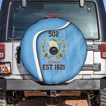 Guatemala Independence Day Spare Tire Cover Since 1821 September 15 LT9
