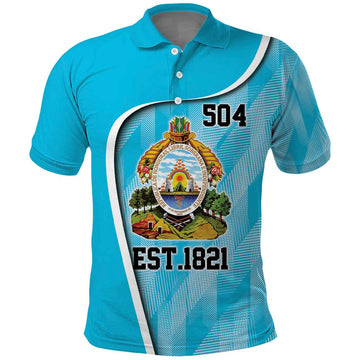 Honduras Independence Day Polo Shirt Since 1821 September 15 LT9