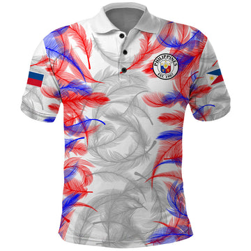 (Custom Text And Number) 2023 Philippines Anzkals Football Polo Shirt Pilipinas Be Unique LT9