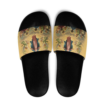 Assumption Virgin Mary to Heaven Slide Sandals Falling Asleep of the Mother of God LT9
