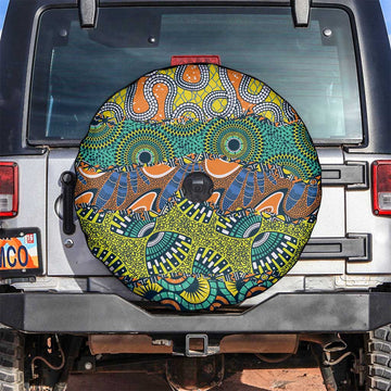 Africa Tribal Mixed Pattern Spare Tire Cover LT9