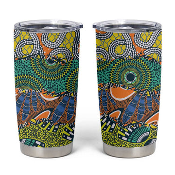 Africa Tribal Mixed Pattern Tumbler Cup LT9