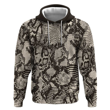 Wild Animal Skins Hoodie Snake and Crocodile Mix Skin LT9