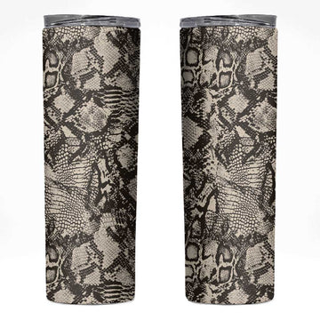African Wild Animal Skins Skinny Tumbler Snake and Crocodile Mix Skin LT9