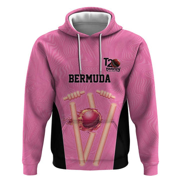 Bermuda Cricket Custom Hoodie Quo Fata Ferunt Sporty LT9