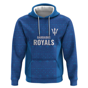 Caribbean Cricket Barbados Custom Hoodie Strike of the Tridents LT9