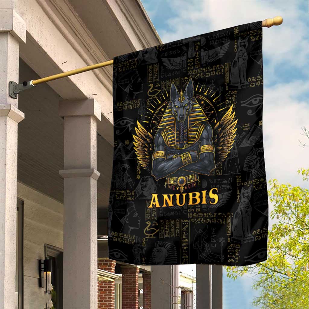 Anubis Egyptian God of Death Garden Flag LT9