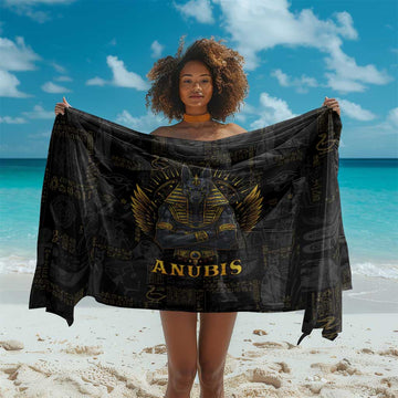 Anubis Egyptian God of Death Sarong LT9