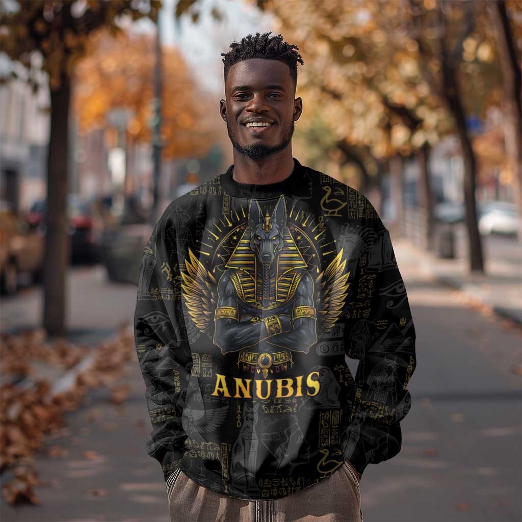 Anubis Egyptian God of Death Sweatshirt LT9