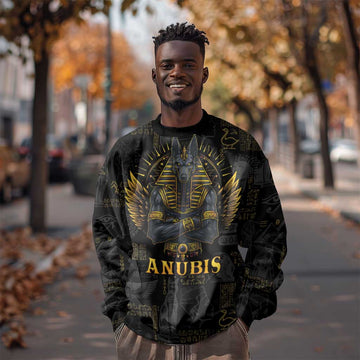 Anubis Egyptian God of Death Sweatshirt LT9