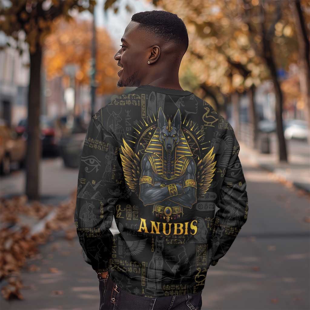 Anubis Egyptian God of Death Sweatshirt LT9
