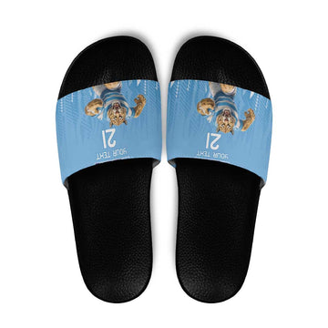 Argentina Rugby Custom Slide Sandals Glory Be To Pumas LT9