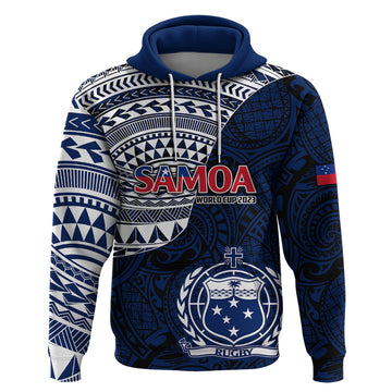 Custom Samoa Rugby Hoodie Proud Samoa World Cup 2023 LT9