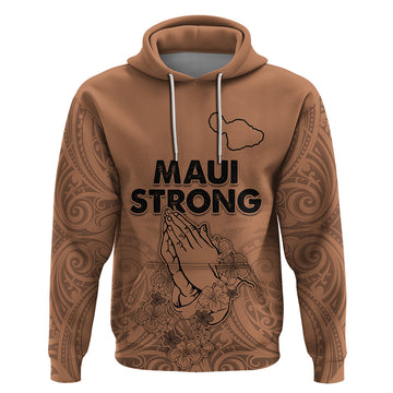 Hawaii Strong Maui Wildfire Hoodie No1 LT9