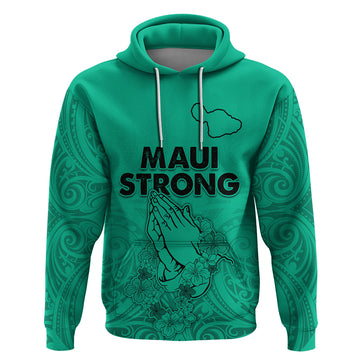 Hawaii Strong Maui Wildfire Hoodie No2 LT9