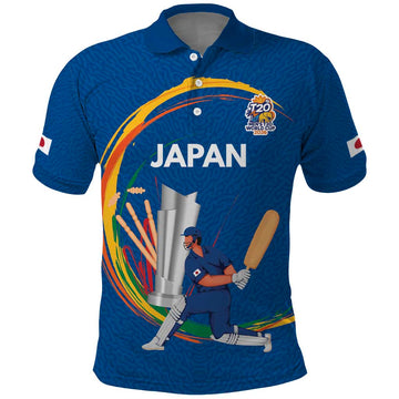 Custom Cricket Japan East Asia-Pacific Polo Shirt Japan Momentum Unleashed LT9